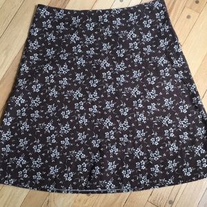 Floral aline skirt